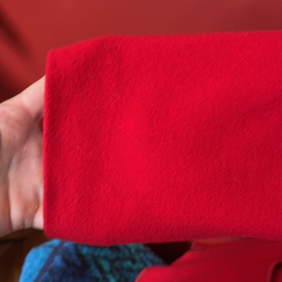 EUC Harve Benard wool red snap jacket - Picture 3 of 15